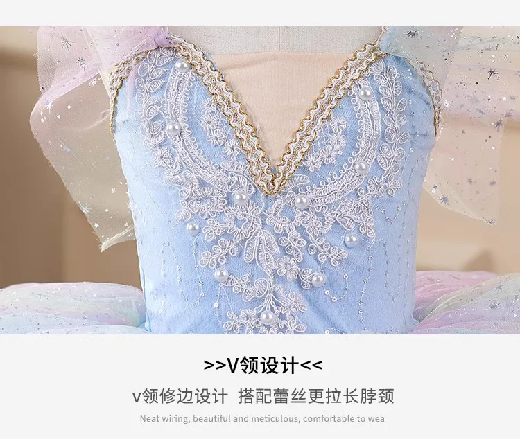 الصيف مرحلة حفلة بنات فساتين الباليه ثياب أزياء رقص راقصة الباليه الاطفال ملابس الأميرة الزي فتاة فستان توتو فيستدوس