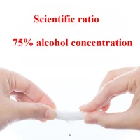 Portable individually packaged 75% alcohol cleaning wipes, suitable for mobile phones, tableware,public handrails, nails,toilets 4