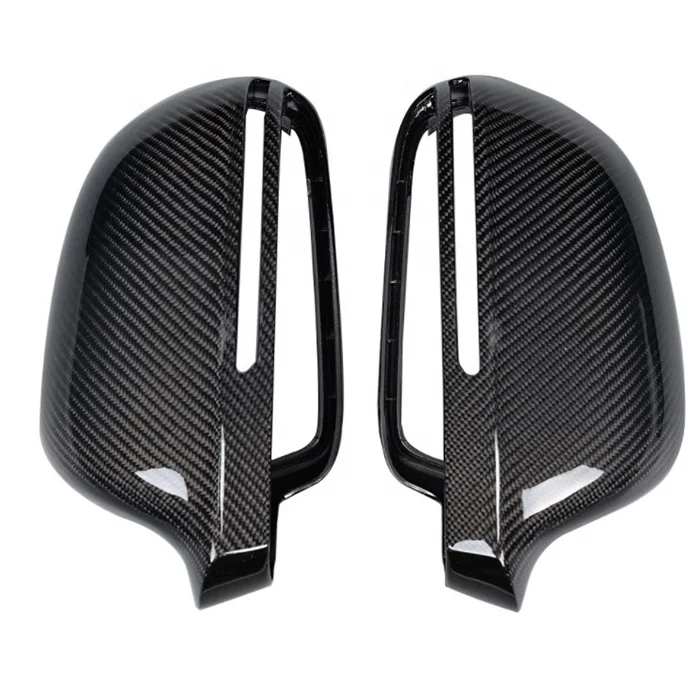 

carbon fiber mirror cover A4/S4/A5/S5 B8 with Side Assist Hole replacement style Universal Edition 2008-2011
