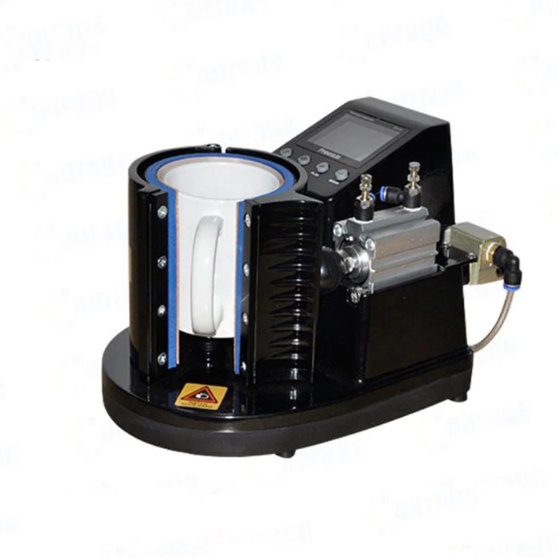220V Pneumatic Mug Heat Press Machine Sublimation Printer 2D Digital Thermal Mug Printing Machine