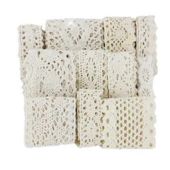Cotton Embroidered Lace Ribbon Trim 1