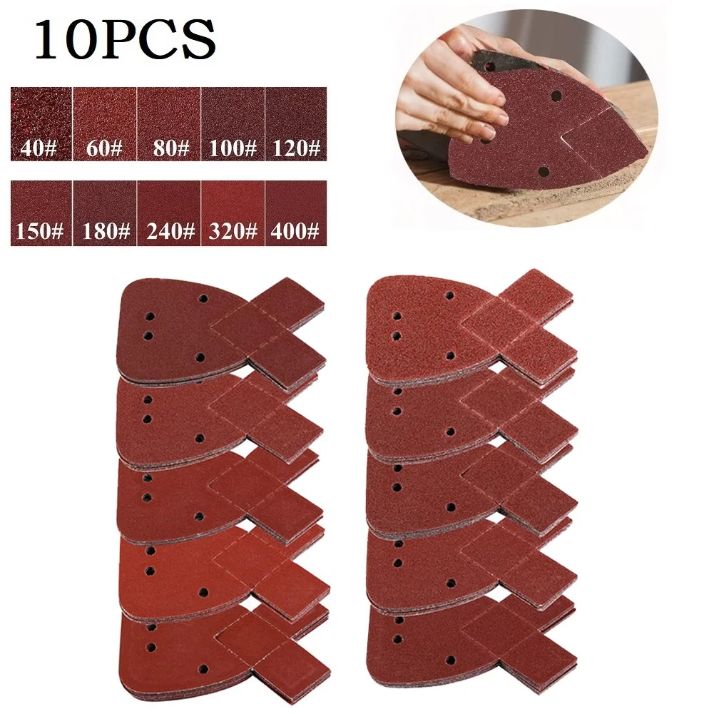 40Pcs 40/60/80/120 Grit Mouse Sanding Sheets Sander Pads Set For Black &  Decker 140mm Palm Sander Accessories - AliExpress