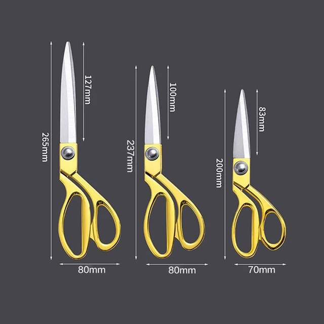 Professional Tailor Scissors Stainless Steel Tailor Shears Sewing Scissors for Fabric Clothes Needlework Cutter DIY Tool CFJ002 5