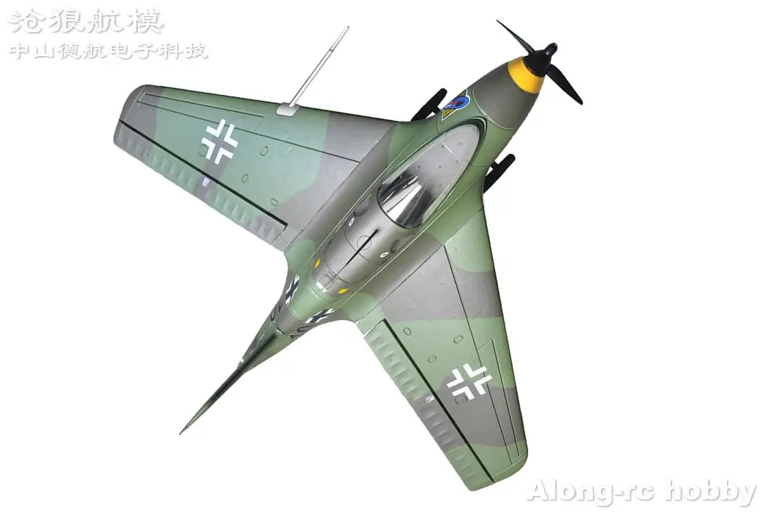 EPO RC Plane Airplane Model Hobby Toys 950mm Wingspan AF ME163 ME-163 RC Fighter Warbird Models Aircaft KIT or PNP set 2
