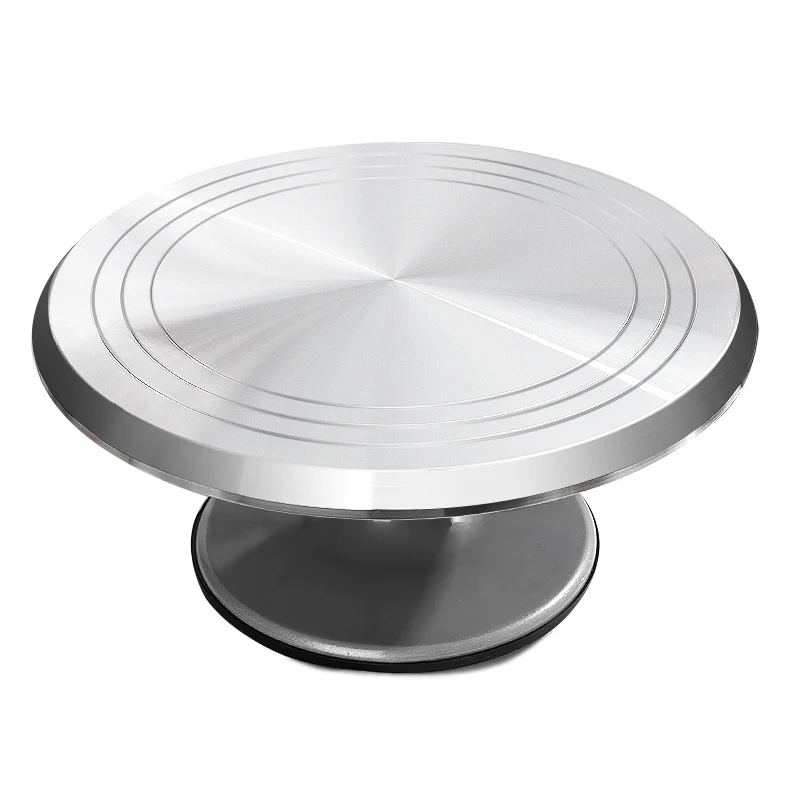 10/12-Inch Aluminum Cake Turntable – Baking & Decorating Tool 5