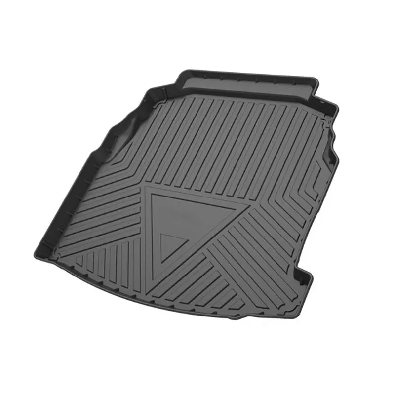 

For Mercedes-Benz W212 W213 E-Class 11-19 TPO Trunk Floor Mat Black Heavy Duty Protection Durable Car Accessories Decoration