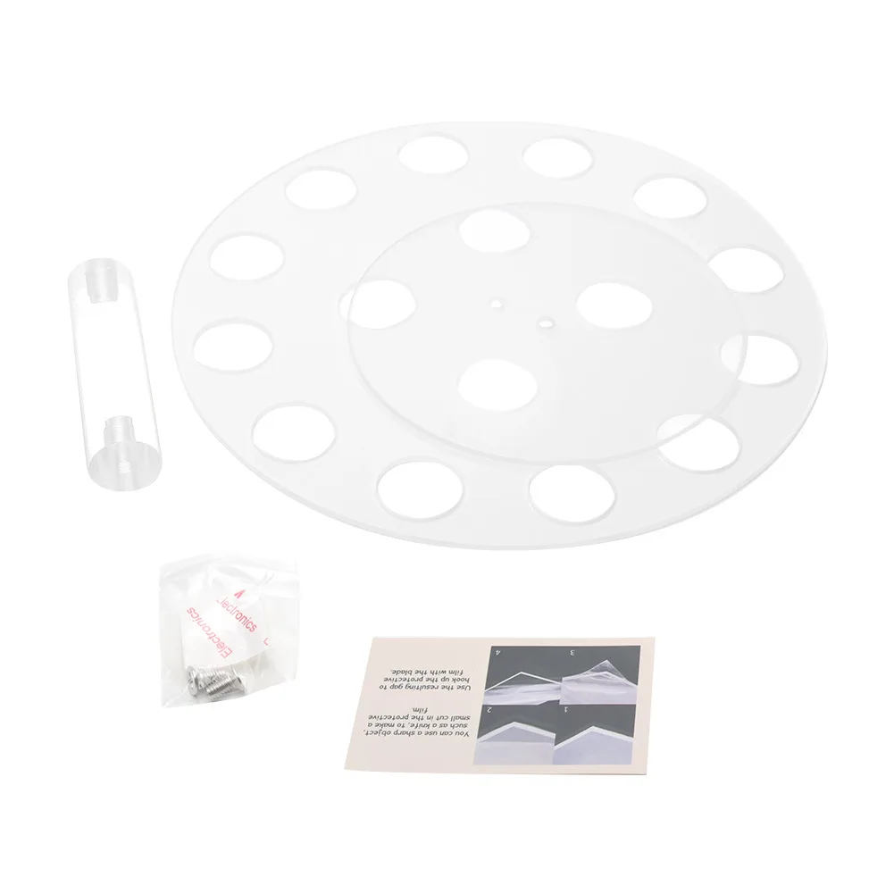 8/16 Holes Acrylic Ice Cream Stand Cake Cone Stand Holder Wedding et Food & Bar Display Baking Kitchen Tools
