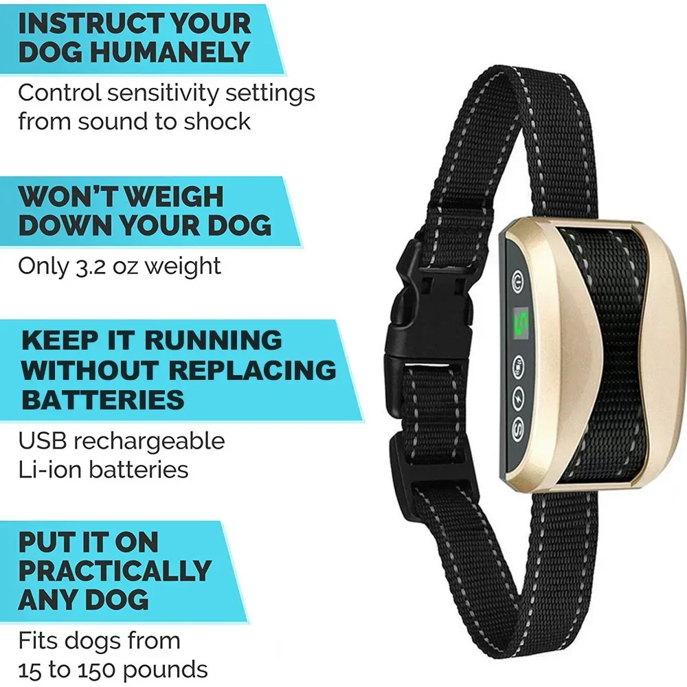 Dog Training Collar Anti Bark Control