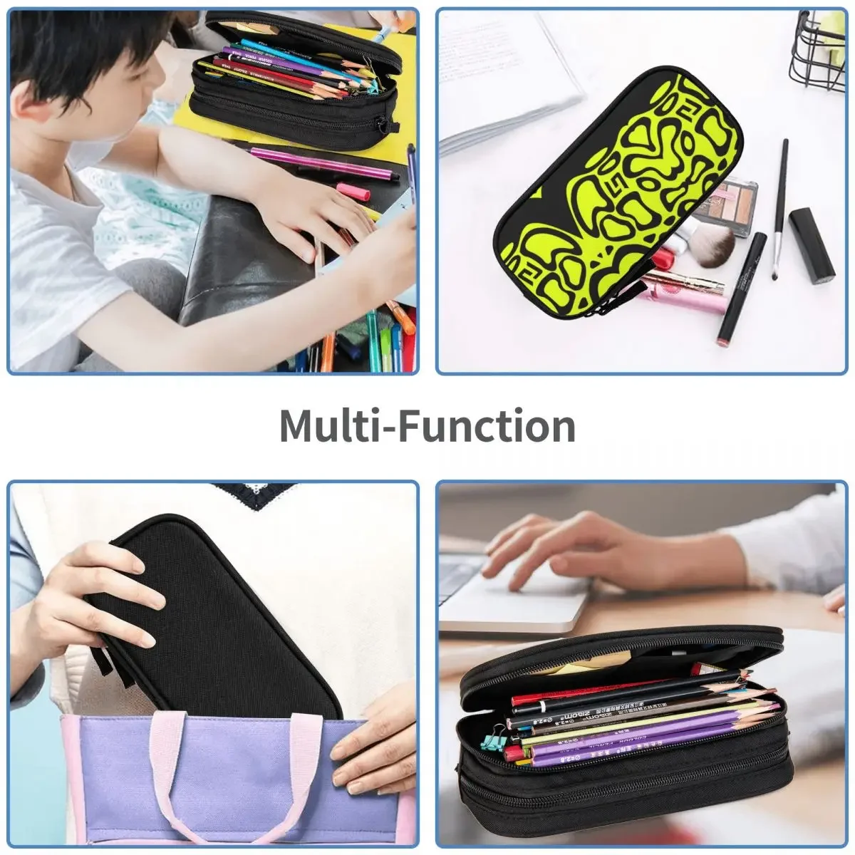 F1-Lando Norris #4 Pencil Cases Big Capacity Pen Bags Pen Box Pencil Pouch For Boys Girls Students Stationery Office pencil cases pen storage bag pencil holder