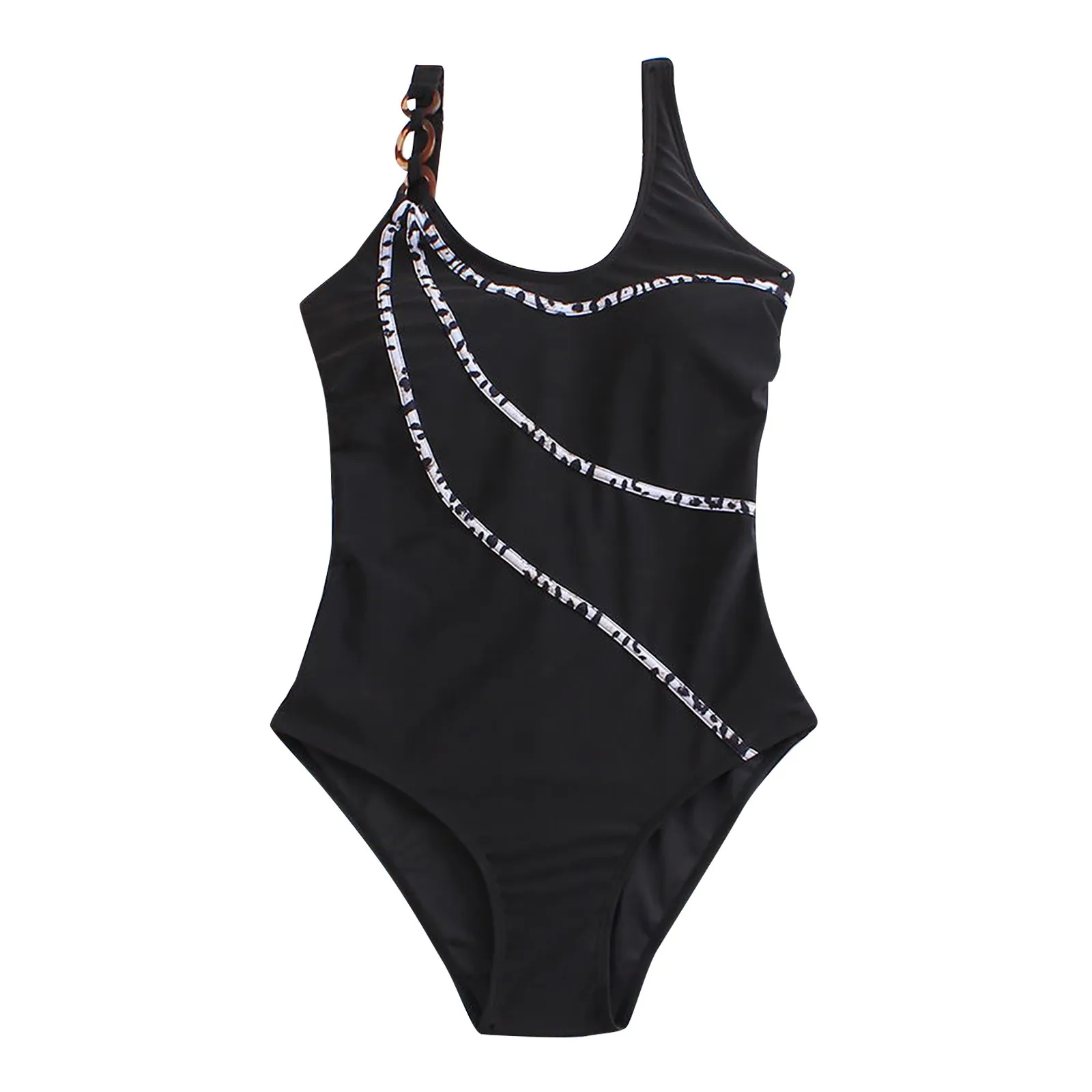 

Women's One-Piece Solid Color Sexy Bikini Beach Swimsuit купальник женский bañador mujer mayor ملابس بحر نسائيه مثيره 하이컷 수영복