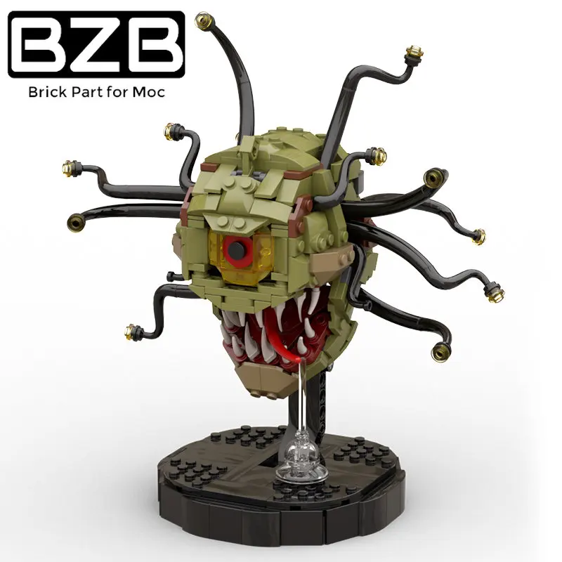 

BZB MOC Creative Beholder Monster Action Buiding Block Model Toy Mimics Treasure Chest Monster Bricks Kids Toys Birthdays Gifts