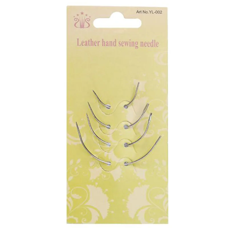 4Pcs Curved Sewing Needles Leather Craft Tools
