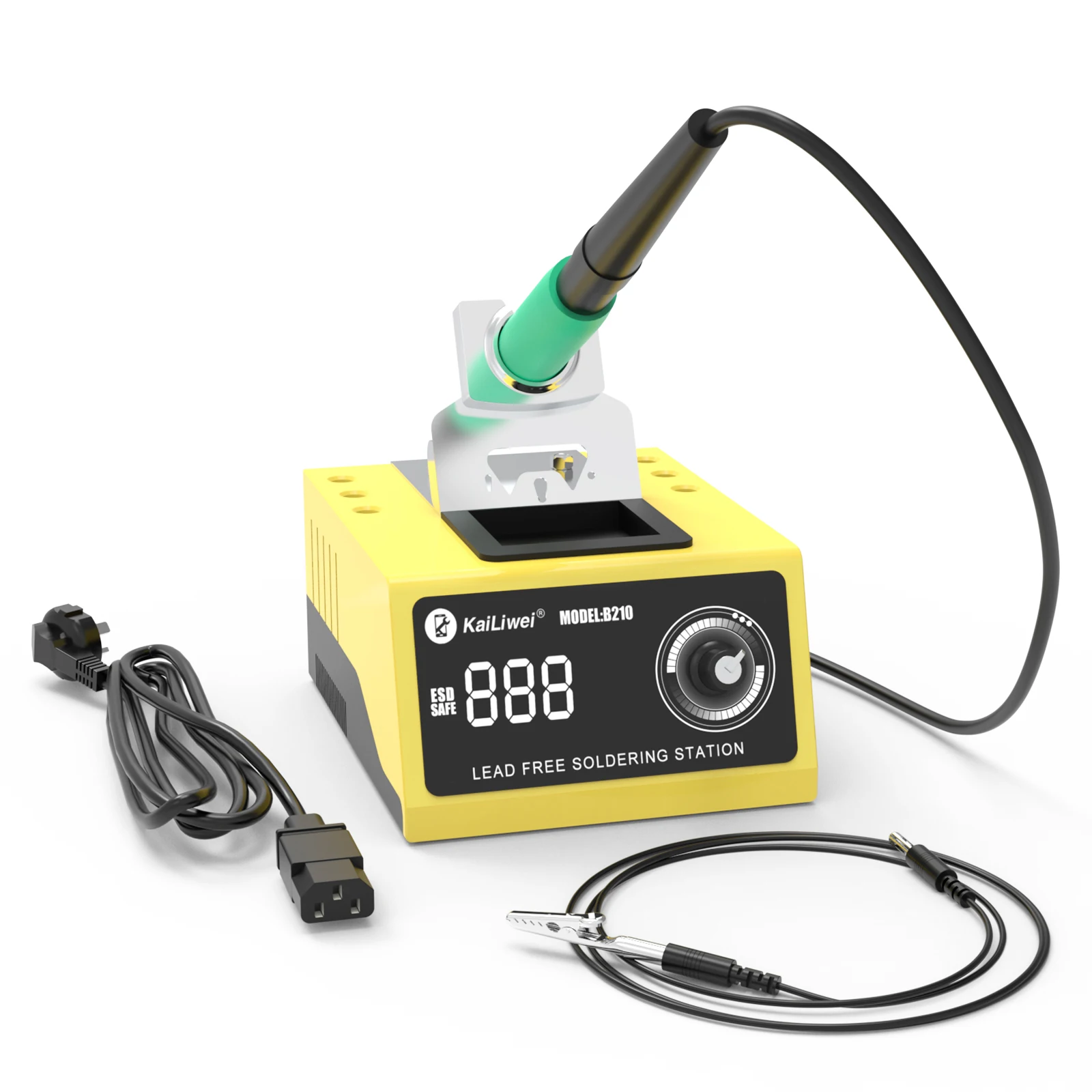 85W B210 OLED Digital Adjustment Auto Sleep Electronic Repair Welding Tool Soldering Station 1s Quick Heating With 210 Micro 85w b210 oled digital adjustment auto sleep electronic repair welding tool soldering station 1s quick heating with 210 micro