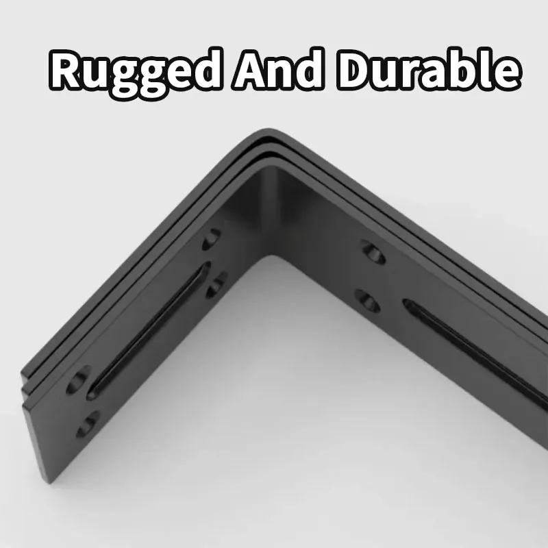 L Angle Code Heavy duty bracket 90 degree right angle metal adjustable Angle code For DIY furniture repair shelf