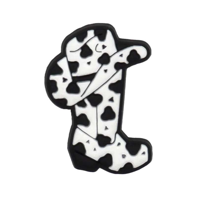 1/23PCS Leopard Print Shoe Charms Women Shoe Accessories