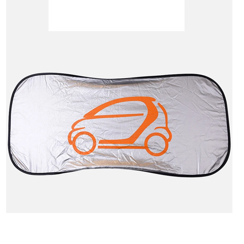 Sonnenschutz Für Frontscheibe Auto Auto 142x80cm – UV-Schutz | Faltbar Für SUV & Auto | Titansilber-Beschichtung Sonnenschutz Frontscheibe
