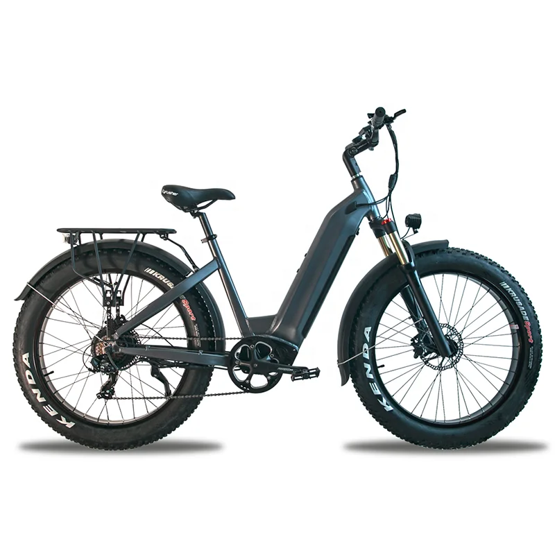 48V17ah electric bicycle, Sino-US warehouse 26*4.0 inch fat tire 750W motor adult electric bicycle off-road vehicle