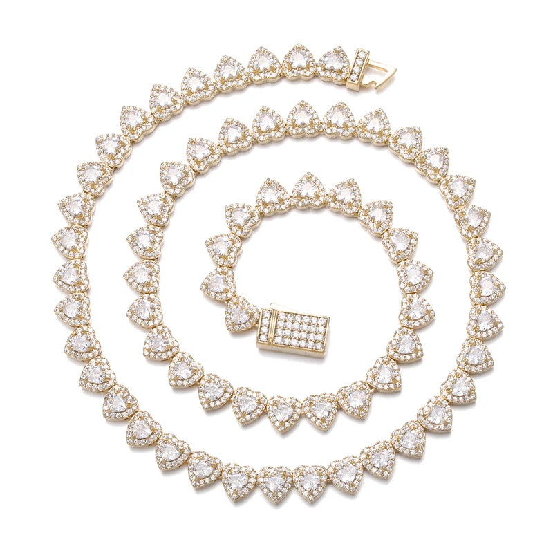 10.00ctw Round Brilliant Graduated Diamond Eternity Tennis Necklace Se –  Liori Diamonds