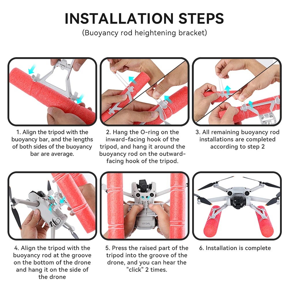 Landing Gear Floating Expansion Kit For DJI Mavic Mini 3 Pro Landing ...