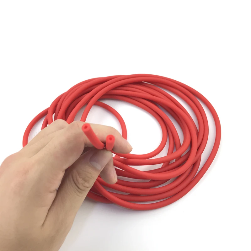 Latex Slingshot Rubber Tube Hunting And Shooting High Elastic Accessories 2mm X 5mm/0.08 X 0.2in latex slingshot tube slingshot rubber band slingshot ammo