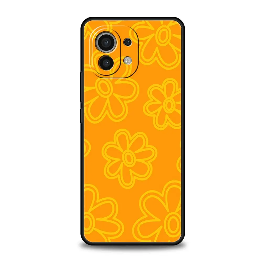 Abstract Flower Market Soft TPU Phone Case Cover
