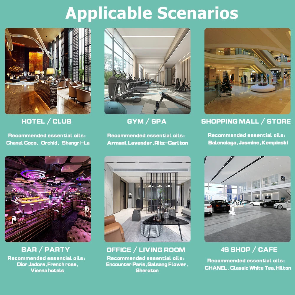 Namste Electric Aroma Diffuser For Home Hotel Scent Machine Intelligent Air Fresheners Smell Distributor Essential Oil Diffuser