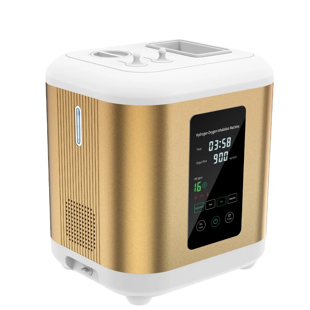 

Генератор водорода SPE PEM, 99.99% чистоты, ингаляция 600 мл, 900 мл, 1500 мл, 1800 мл, аппарат для ингаляции молекулярного водорода