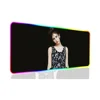 1pc Kpop Beautiful Girl Somi XXL RGB Gaming Mouse Pads HD Black Gamer Accessories Large LED 5