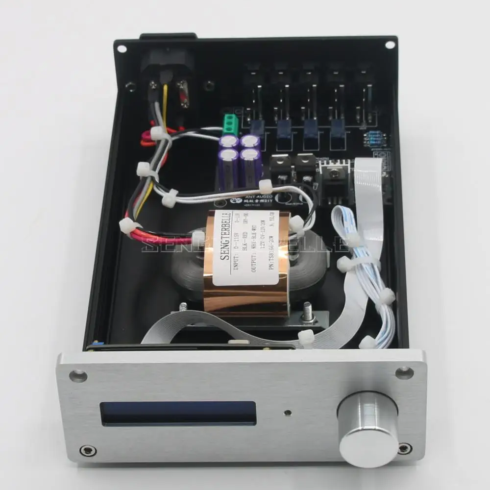 CS3310 HiFi Audio Remote Control Volume Controller Preamplifier 4 IN 1 OUT Stereo Source Signal Switch Box 3