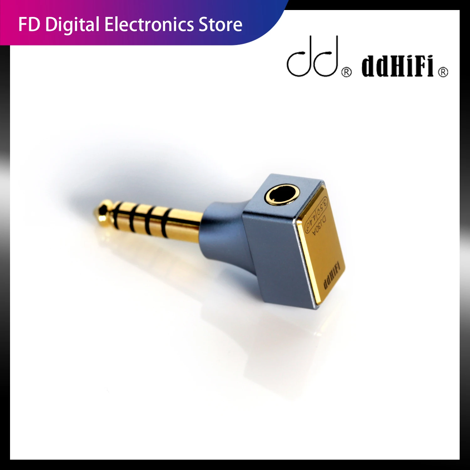 

DD ddHiFi New DJ30A (2021) 3.5 Female to 4.4mm Male Adapter, Unique Design Safe to Use, Apply to Devices with 4.4mm Output Only