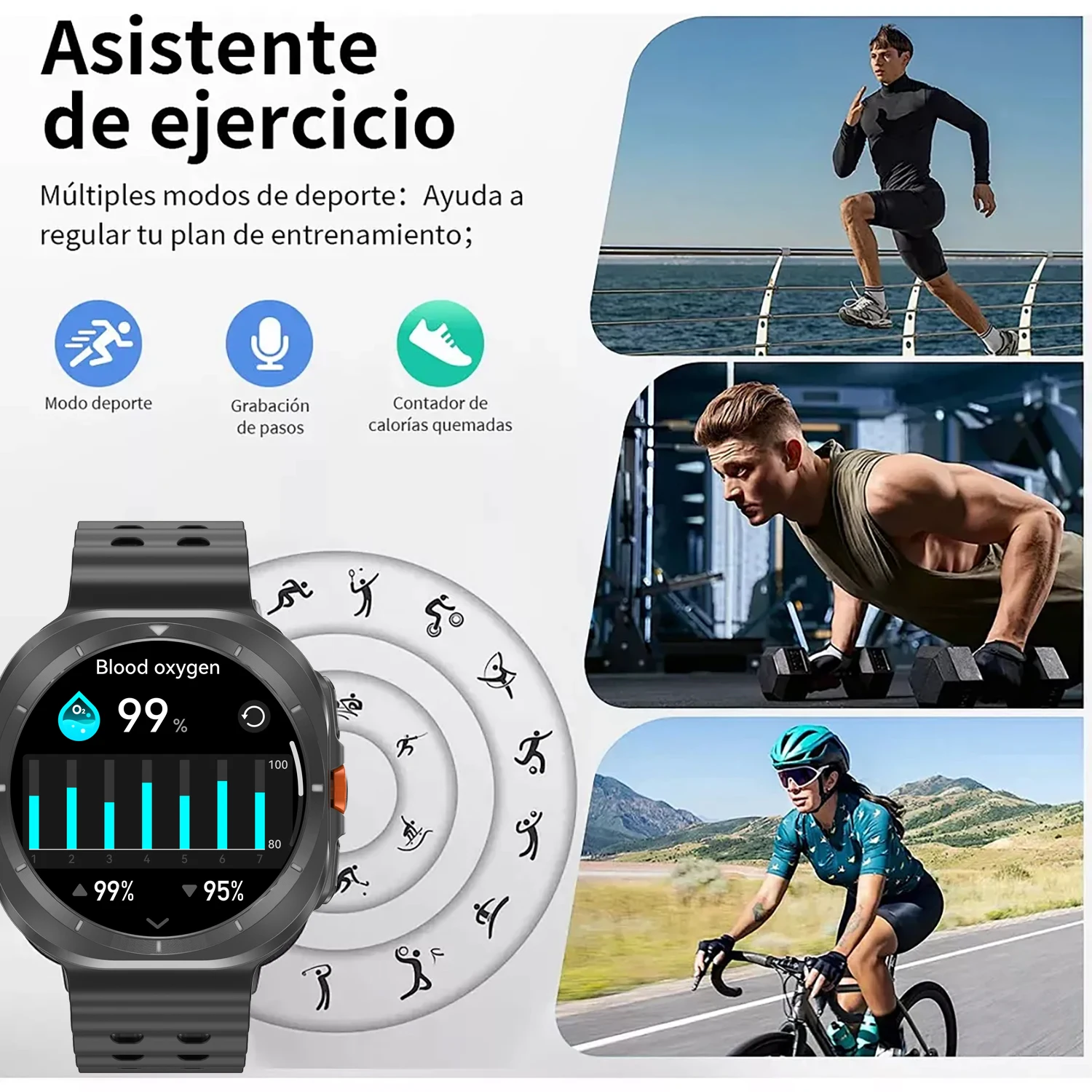 Smartwatch for Samsung Galaxy Watch 7 Ultra 47mm 32GB Memory Local Music HD BT Call Men Compass 3D Menu smarports Watch7 2025New 3