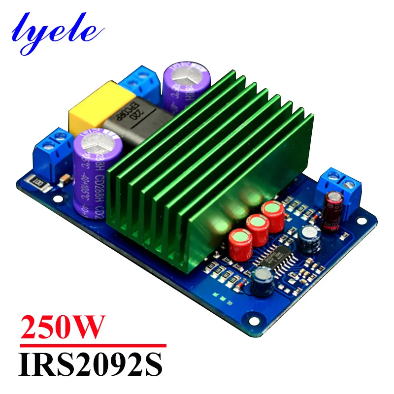 250w IRS2092S Mono Class D Power Amplifier Board Hifi Digital Amplifier