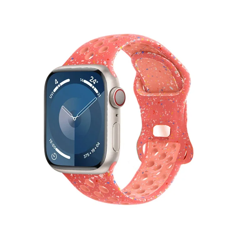 Colorful Particle Sport Rubber Strap