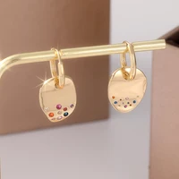 Mini boucles d'oreilles saphir Urban Summer Nights - Les boucles d'oreilles de fiançailles pour femmes sont des cadeaux nobles et élégants pour elle 3