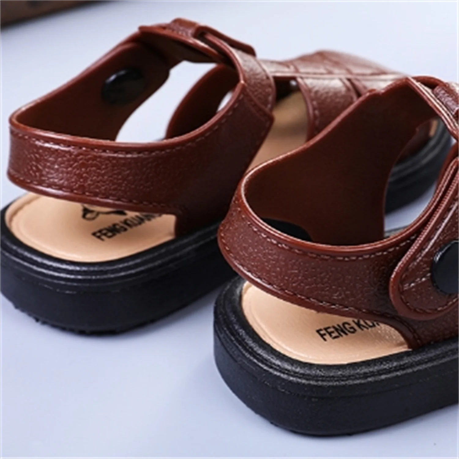 Sandals Summer Boys' Shoes 1-4 Year Old Baby Sandals Children's Non slip Infant and Toddler Walking Shoes