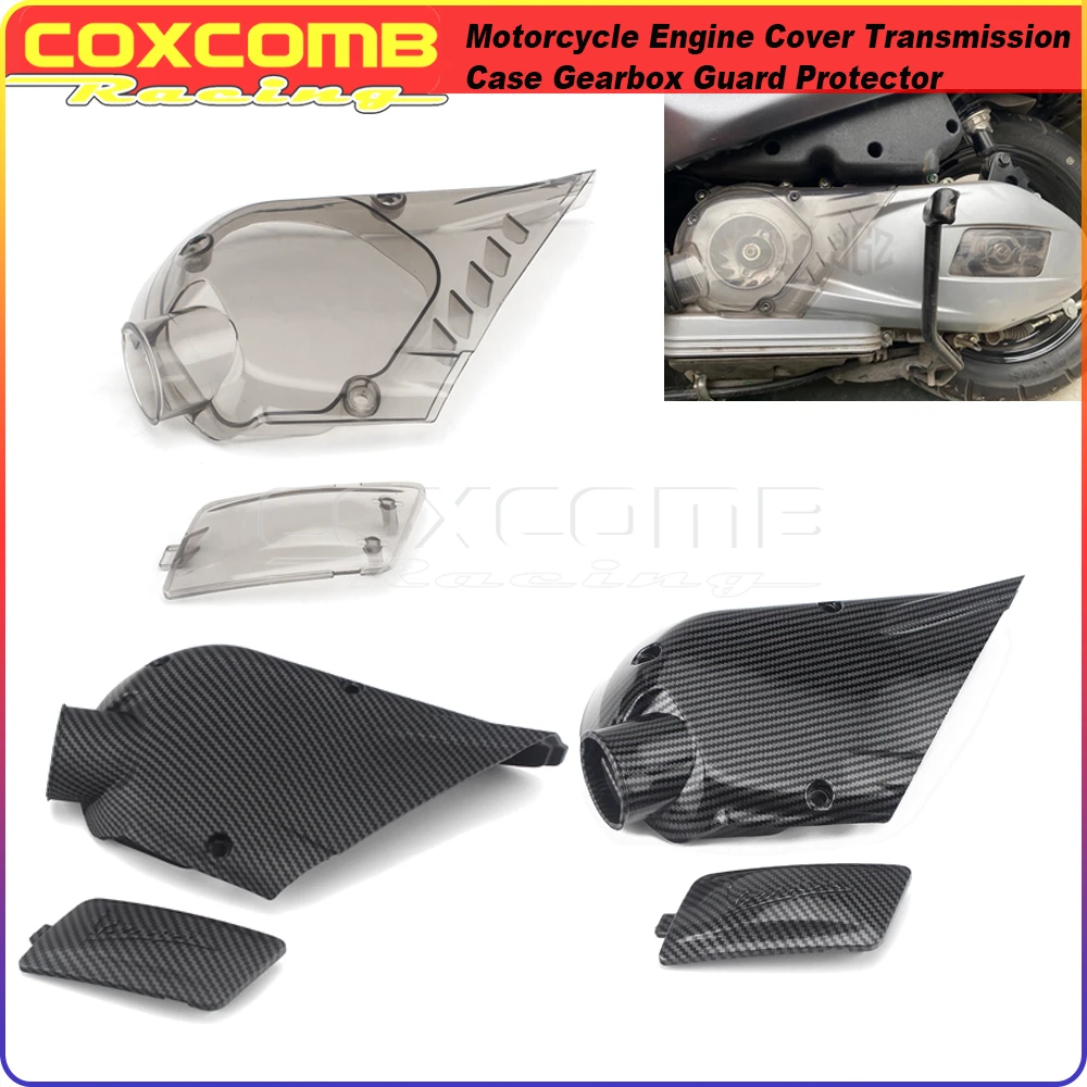 Motorcycle Carbon ABS Plastic Engine Cover Transmission Case Gearbox