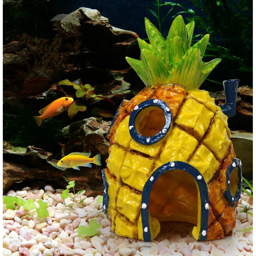 Title 6, Aquarium Decoration Fish Tank Ornaments Cartoon...