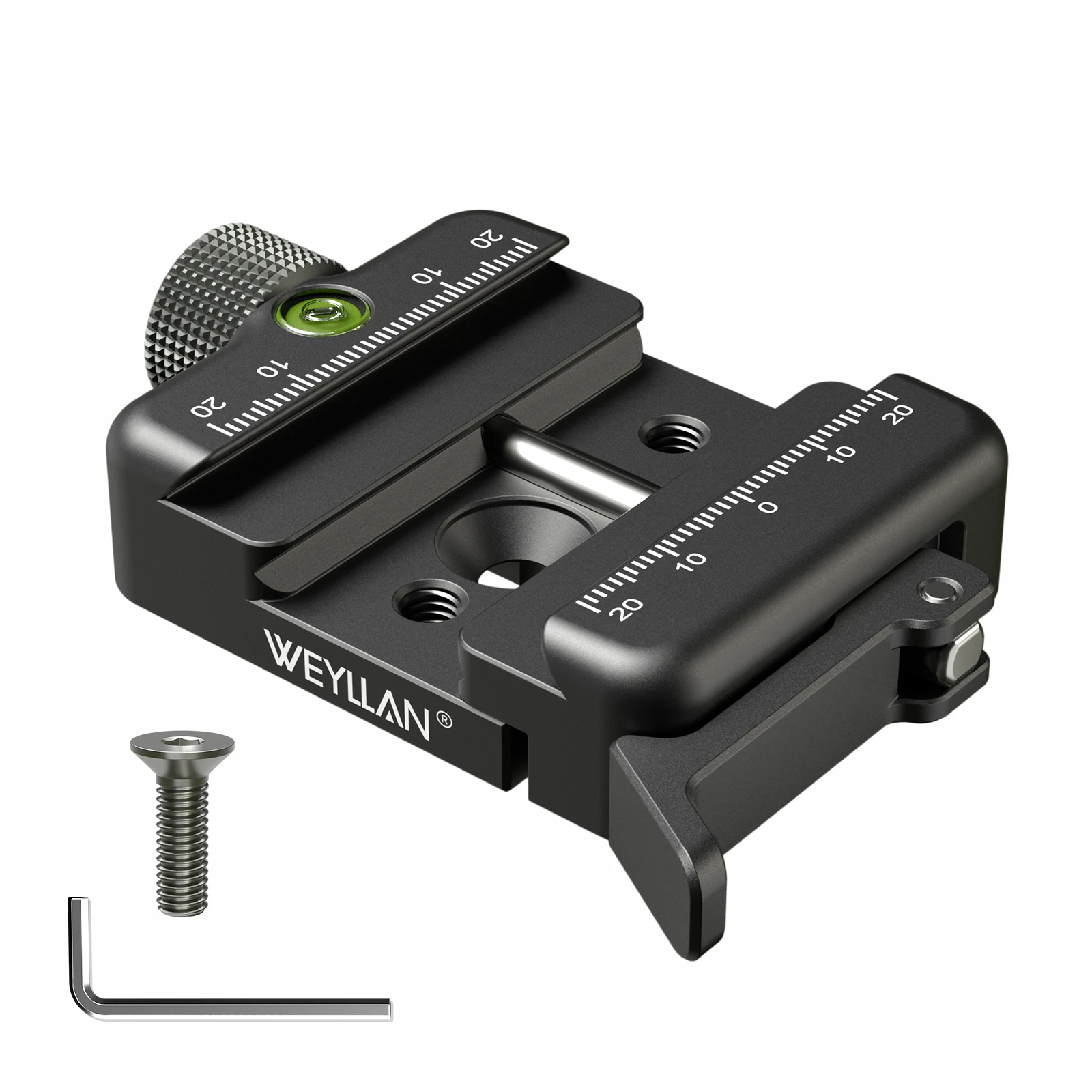 Weyllan AP50 Arca-Swiss zacisk stop aluminium CNC Picatinny Adapter zacisk statyw płyta szybkiego uwalniania do polowania