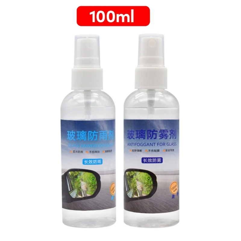 100ml Cleaning Agent Glass Anti Fog/Rainproof Agent Hydrophobic Coating Car Windshield Anti Rain Fog