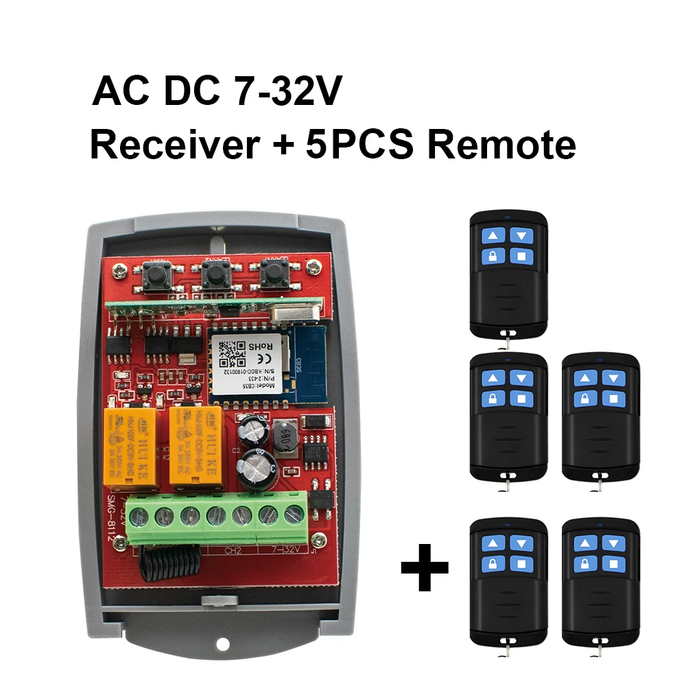 7-32VReceiver 5XRF