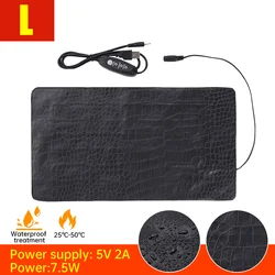 Cuscinetto Riscaldante per Animali con Controller di Temperatura Regolabile e Coperta Elettrica USB