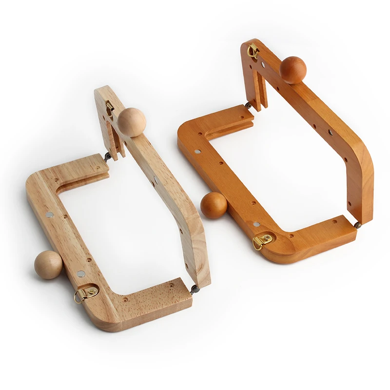 Wooden Frame Lock Handle for Hand Bags 4