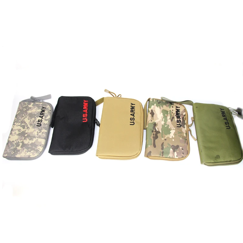 

Tactical Military Airsoft Concealed Pistol Pouch Portable Handgun Holster Protect Case Hunt Gun Accessory Molle Army Carry Bag