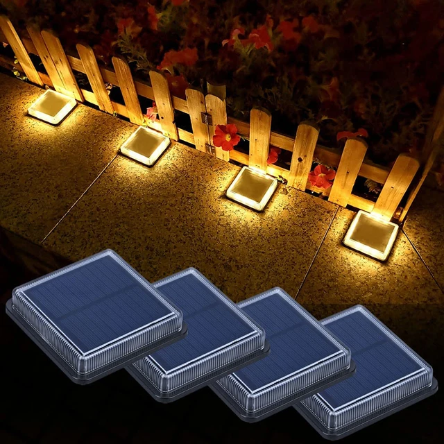 Luci solari per ponti luce per vialetto luce per pontili ad energia solare  luce per esterni impermeabile a LED per segnapasso marino per decorazioni  da giardino - AliExpress