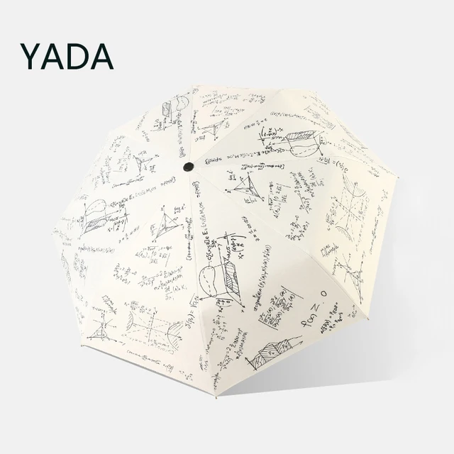 Yada Matematikai Funkció Tervezés Esernyő Parasol Redő Esős És Napsósák Nőknek Uv Szélálló Paragua Yd230012