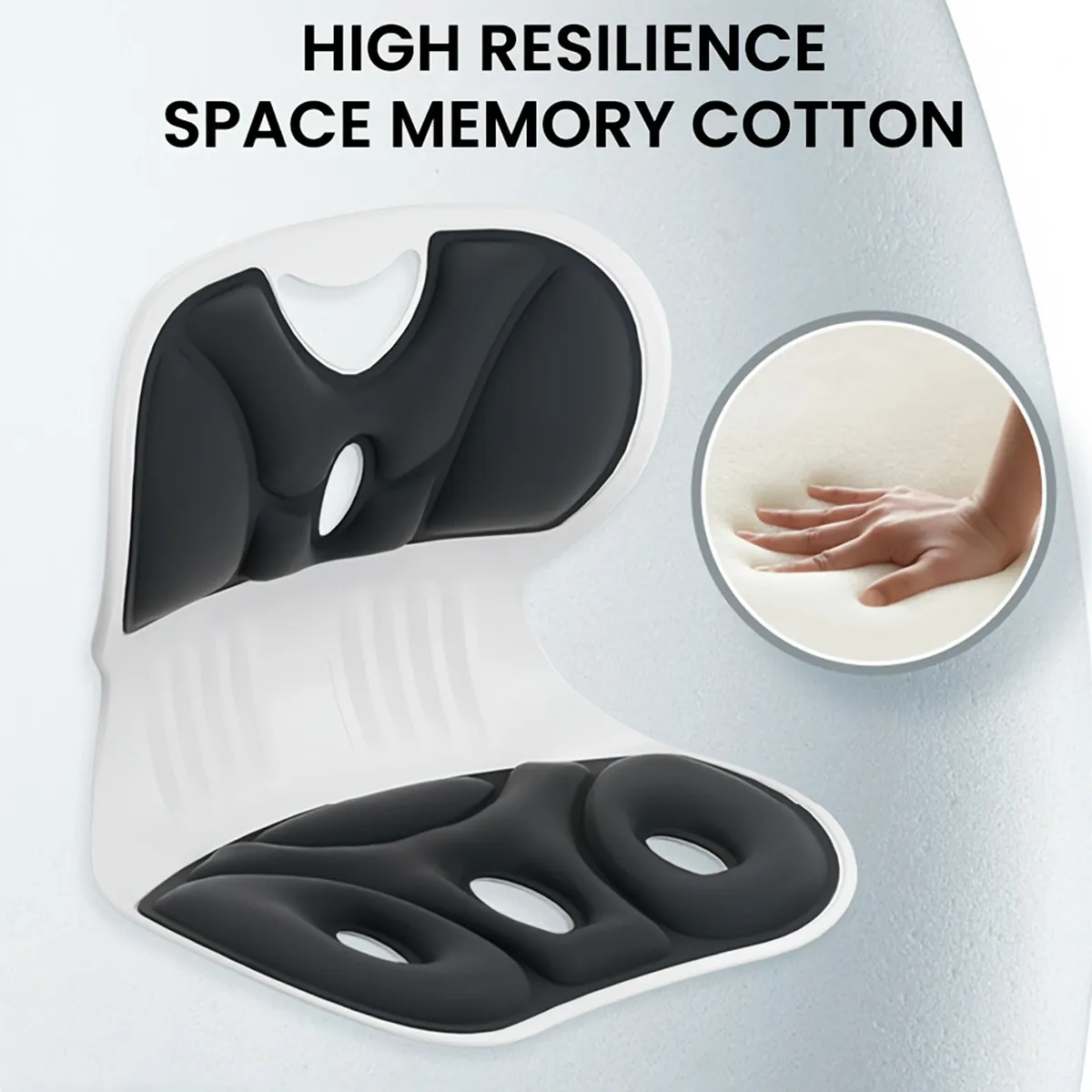 Waist support cushion Sitting Posture Correction Chair Waist Back Support for Floor Seat Office