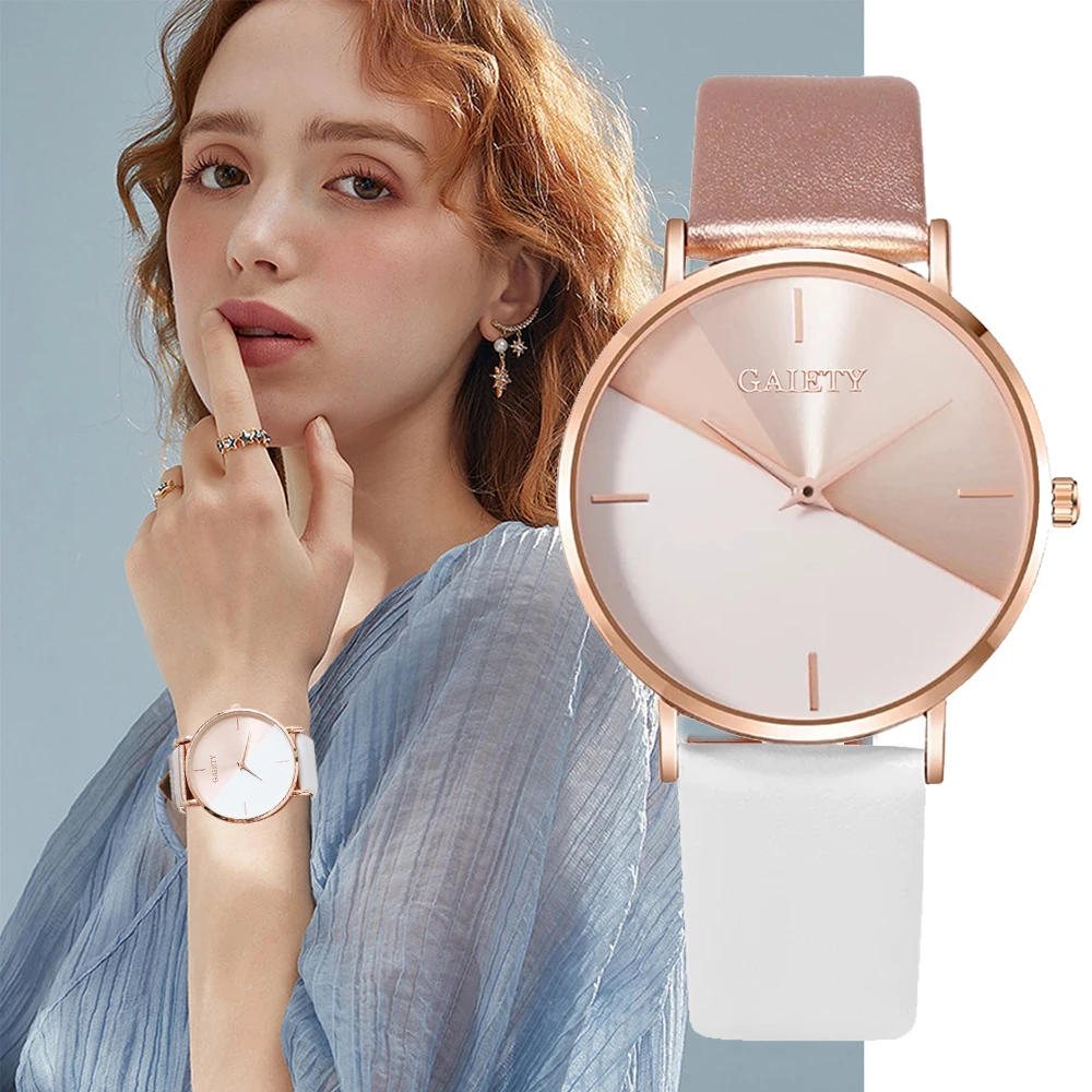 chinese dress ladies Magic Sapphire Salmon Dial Black Leather Women's Dress Watch Diamond  Crystal 30mm Swiss Made J1.814.M