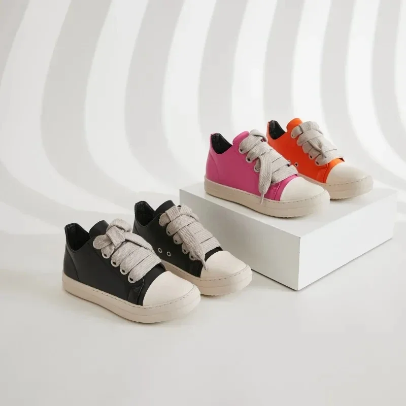 Women Court Sneakers Plus Size Microfiber Leather Casual Vulcanized Shoes Ladies Spring Sports Skate Shoes Sneakers 3
