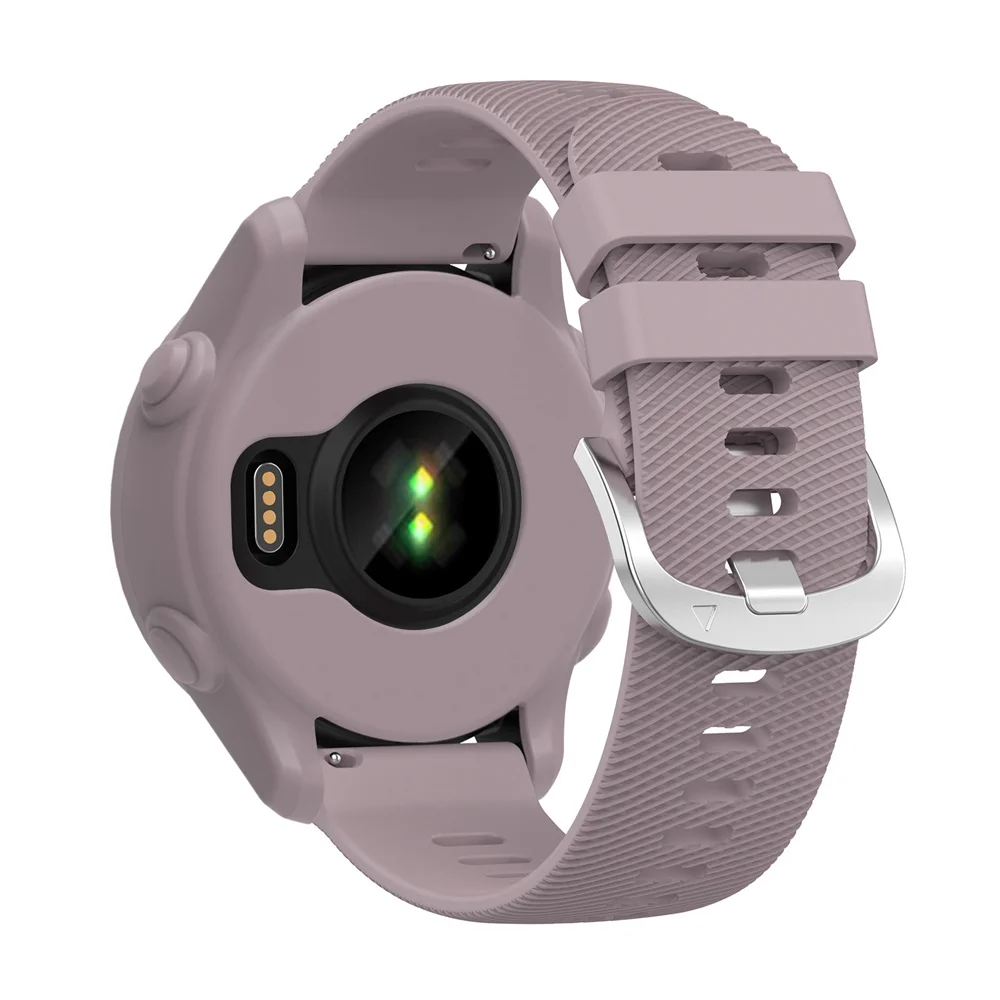 Versatile Soft Silicone 2-in-1 Watchband and Case Set - Single Color Wristband Replacement