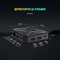 2026 Smart TV Box Q1 MINI+ Dual UI Interface 8GB 128GB 8K Ultra HD BT5.4 Dual Wifi 2.4G&5.8G RK3518 Streaming Media Player - Image 6